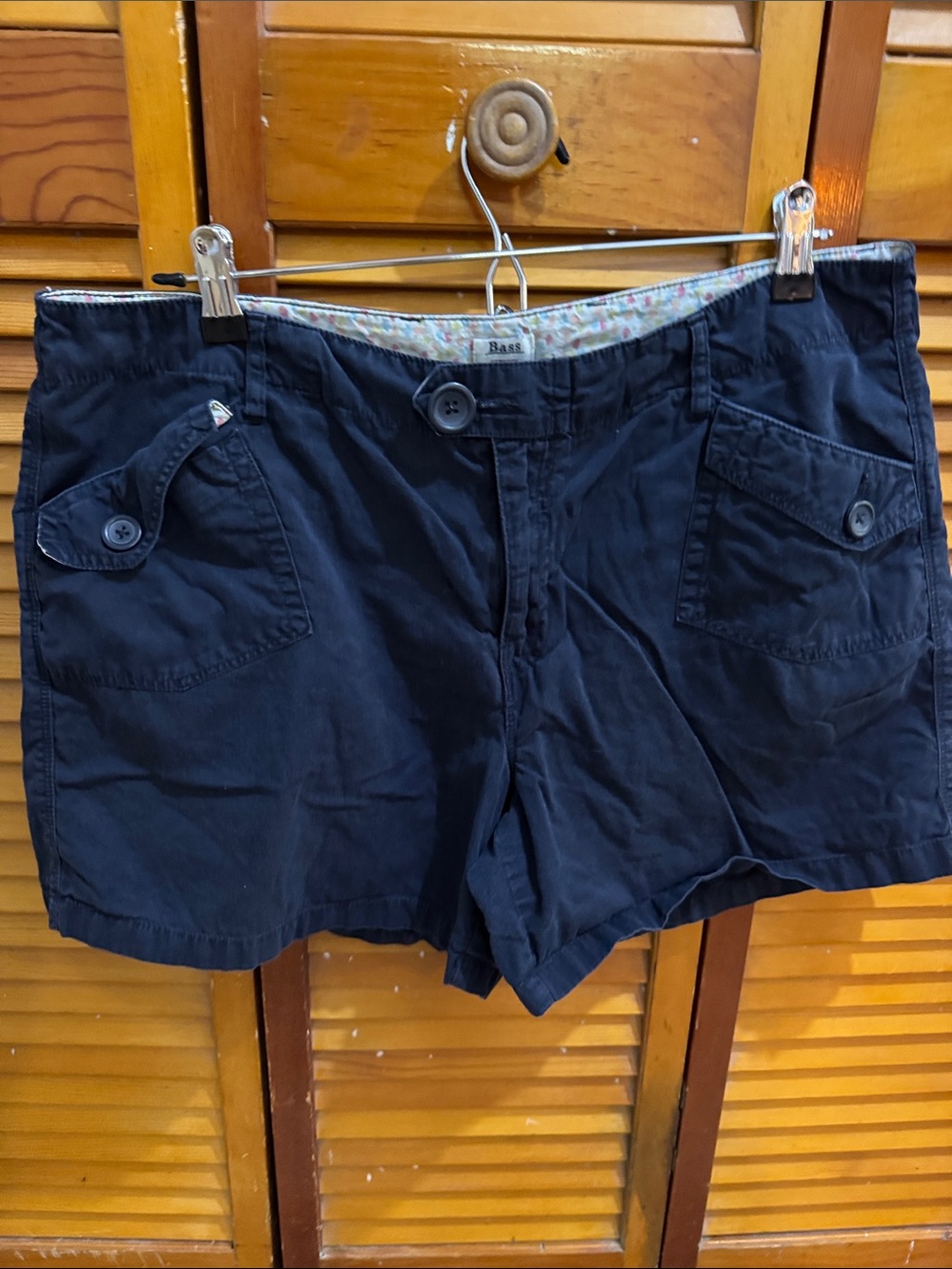 Bass Navy Shorts size 14